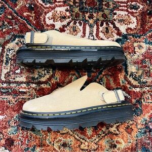 Dr. Martens Zebzag Suede Casual Slingback Platform Mules US Size Men 10 new box